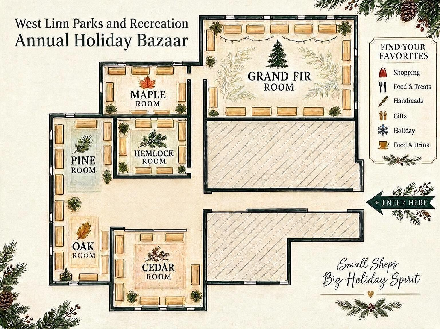 Market vendor map